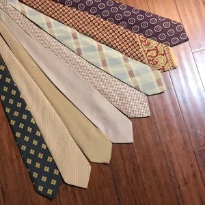 8 Vintage Giorgio Armani ties